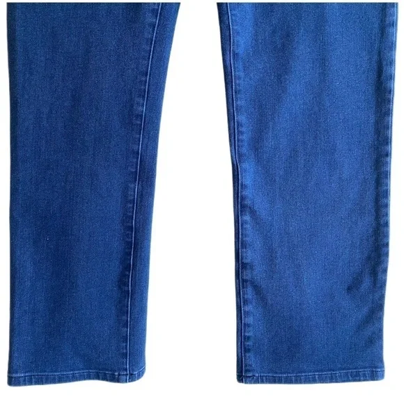 BETABRAND Pull on Straight Leg Jeans Size M - Picture 4 of 7